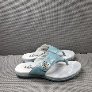 Womens Sz 5 Molly Blue Alegria Sandals